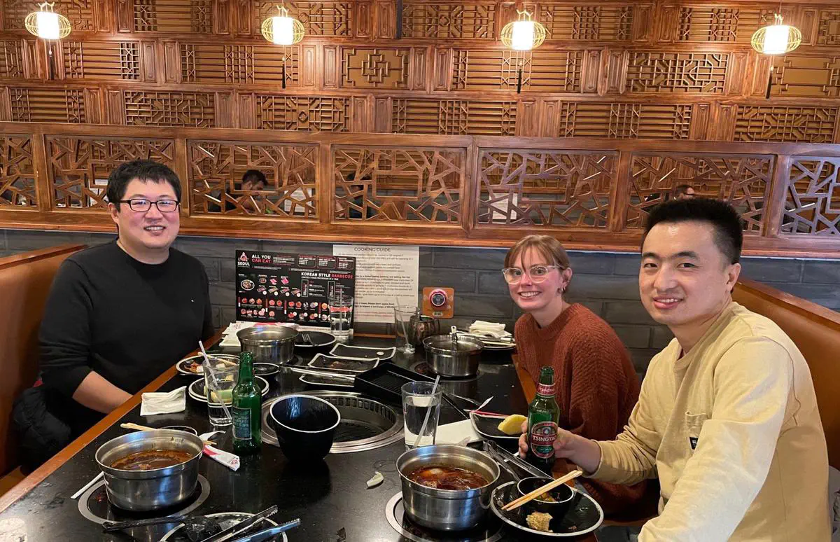 Lab holiday celebration