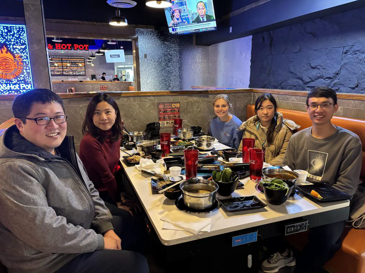 Lab welcomes new members and celebrates Chinese New Year